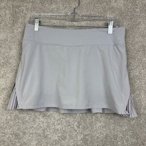 Lululemon Play Off The Pleats Skirt 13" Grey Size 8